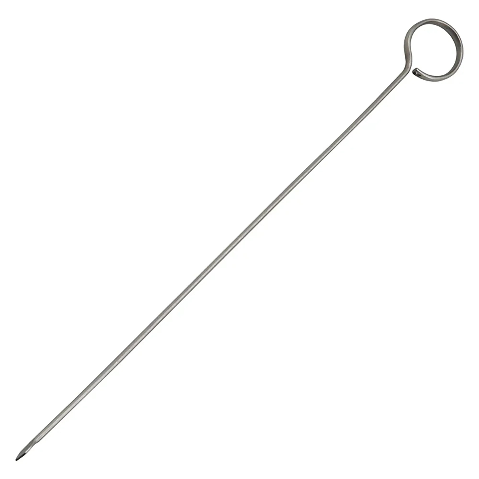 Winco Stainless Steel Oval Skewers (Pack of 12) - Various Sizes-Phoenix Food Equipment