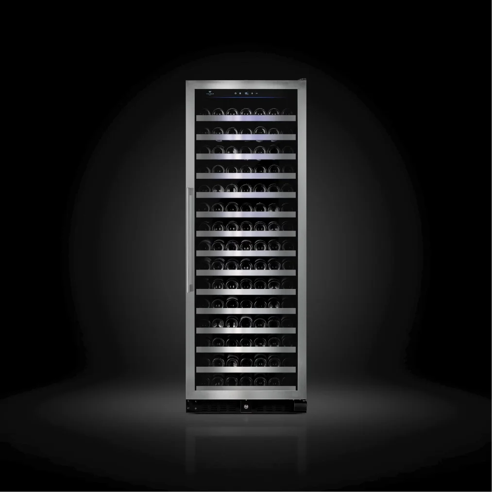Wine Cell'r WC181SSSZ7 Diamond Series Single Temperature Upright Wine Cooler - Up to 181 Bottle Capacity-Phoenix Food Equipment