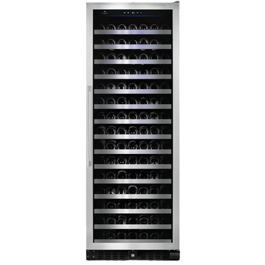 Wine Cell'r WC181SSSZ7 Diamond Series Single Temperature Upright Wine Cooler - Up to 181 Bottle Capacity-Phoenix Food Equipment