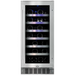Wine Cell'r WC34SSTSZ6 Diamond series single temperature under counter wine cooler with stainless glass door