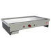 Wolf TYG60C 60 inch gas teppanyaki manual griddle, wide flat stainless steel cooking plate with red knob