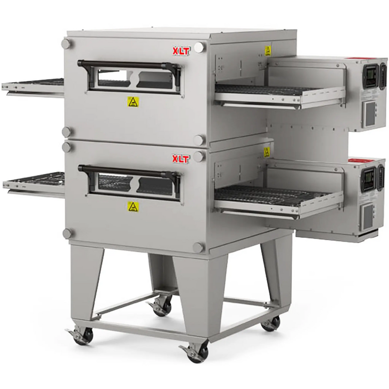 XLT 1832 Series Compact NG/LP/Electric Single Conveyor Oven - 18" Wide Conveyor, 32" Long Cooking Chamber - Various Configurations-Phoenix Food Equipment