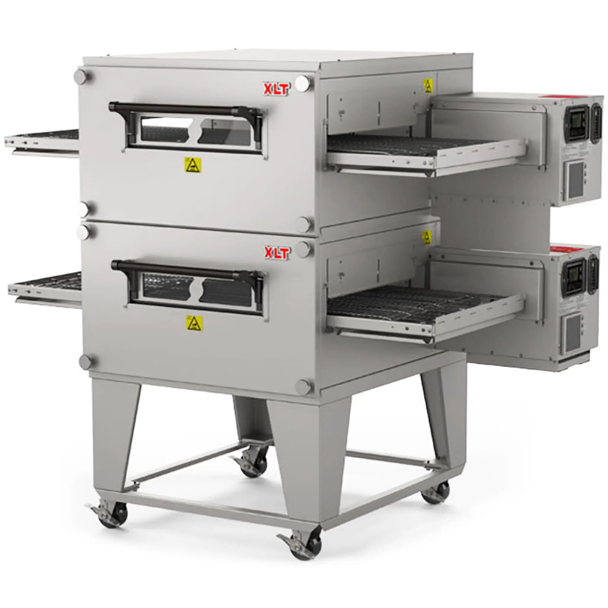 XLT 2336 Series Compact NG/LP/Electric Single Conveyor Oven - 23" Wide Conveyor, 36" Long Cooking Chamber - Various Configurations-Phoenix Food Equipment