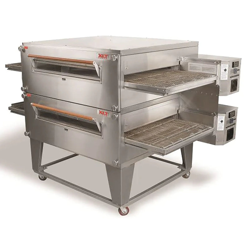 XLT 3240 Series Compact NG/LP/Electric Single Conveyor Oven - 32" Wide Conveyor, 40" Long Cooking Chamber - Various Configurations-Phoenix Food Equipment