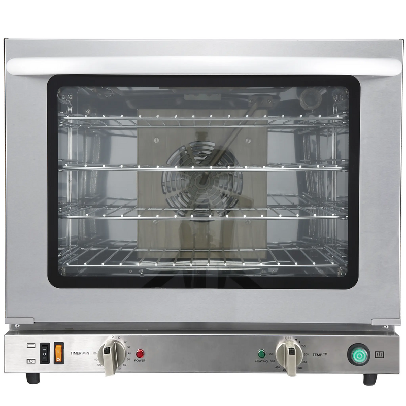 Alpha ACCH-4H Electric Counter Top Convection Oven With Grill & Humidity - 208-240V, Fits 1/2 Size Sheet Pans-Phoenix Food Equipment