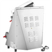 Alpha ADS-18D 18-inch double pass dough sheeter, rear view showing the vented stainless steel panel and power cord