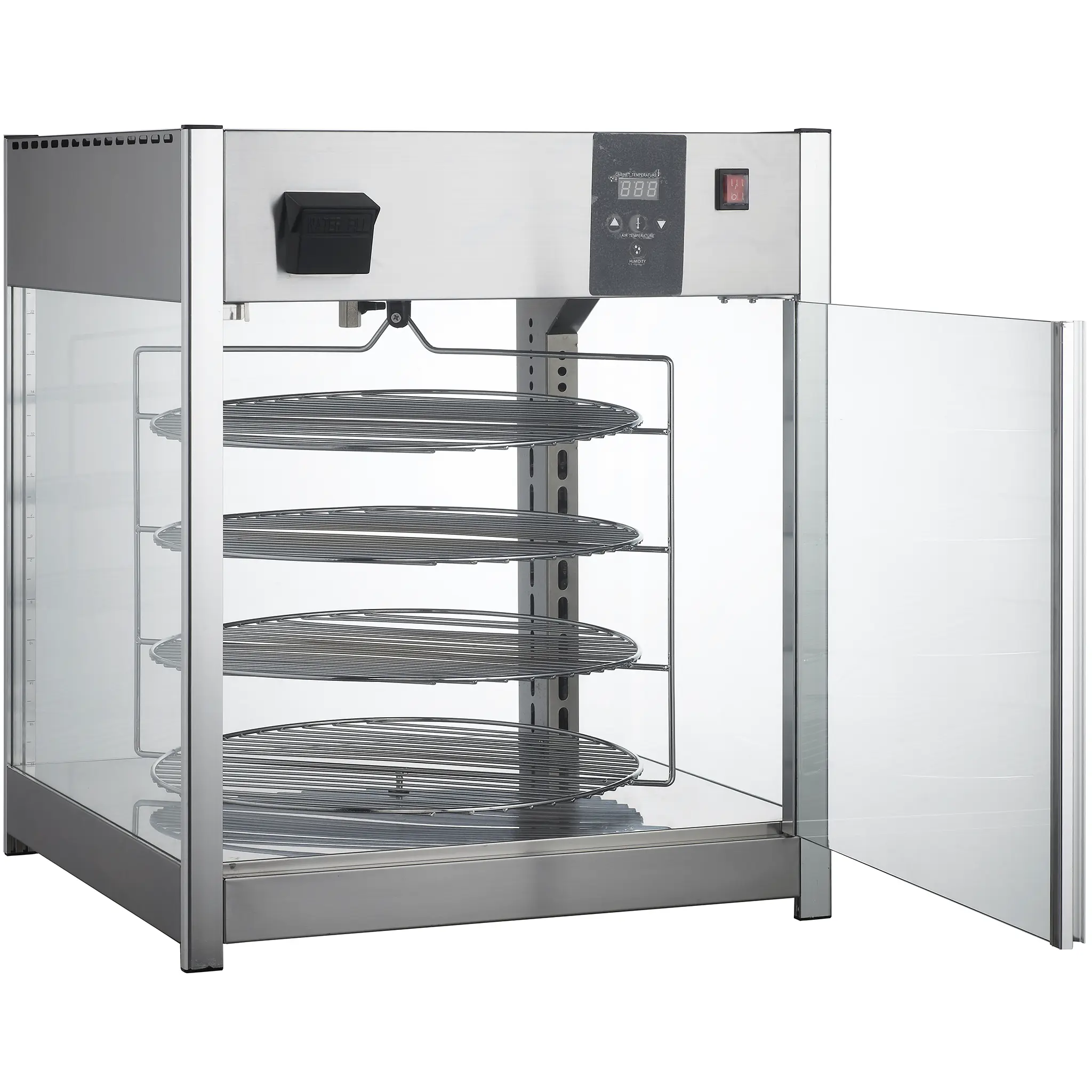 Alpha ADW-158R Deluxe Glass Display Pizza/Food Warmer-Phoenix Food Equipment