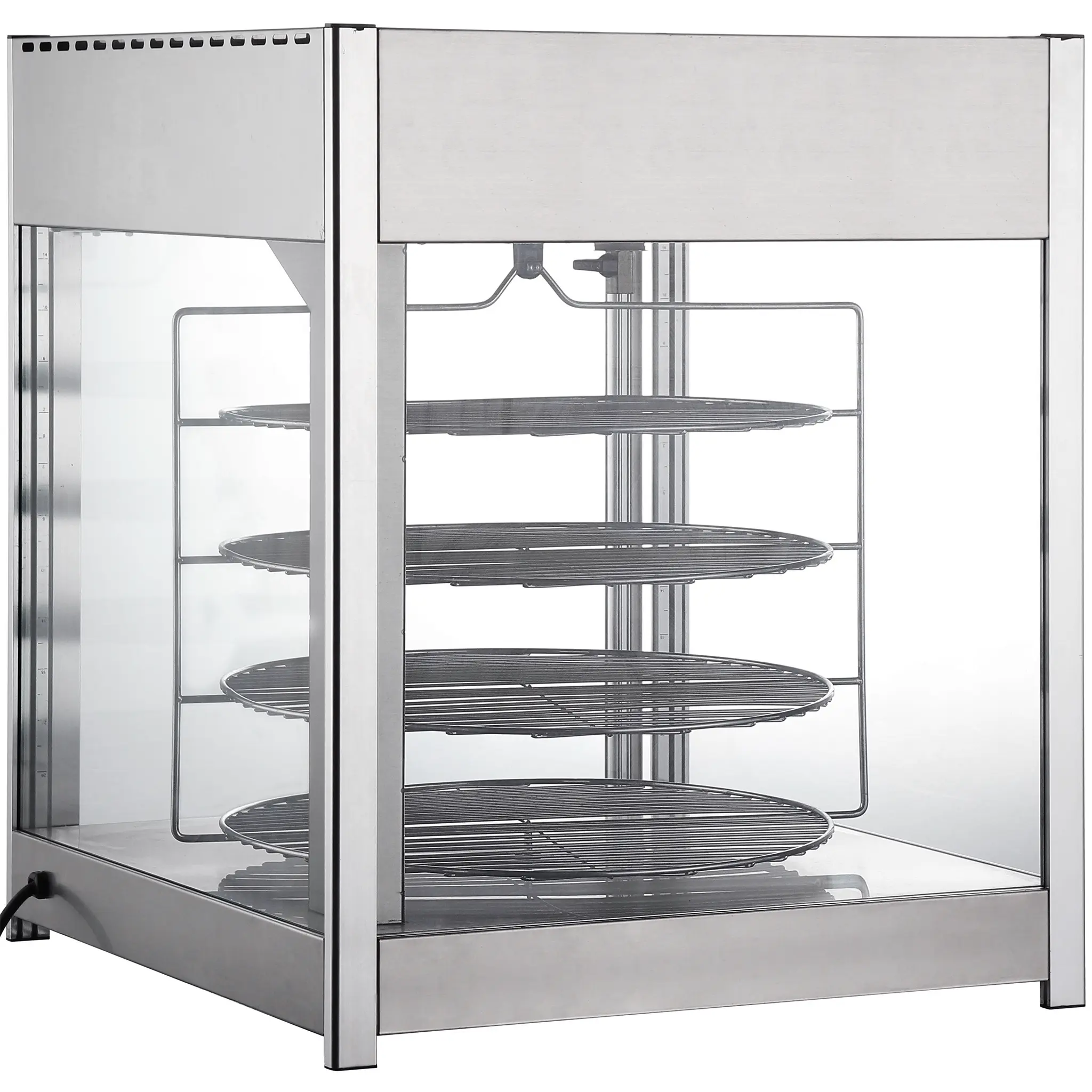 Alpha ADW-158R Deluxe Glass Display Pizza/Food Warmer-Phoenix Food Equipment