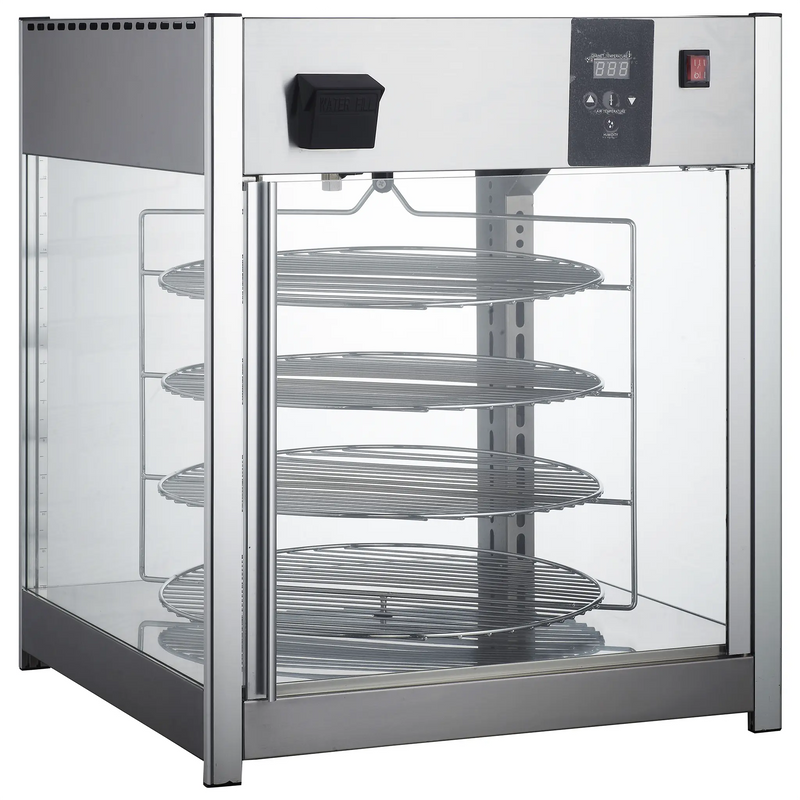 Alpha ADW-158R Deluxe Glass Display Pizza/Food Warmer-Phoenix Food Equipment