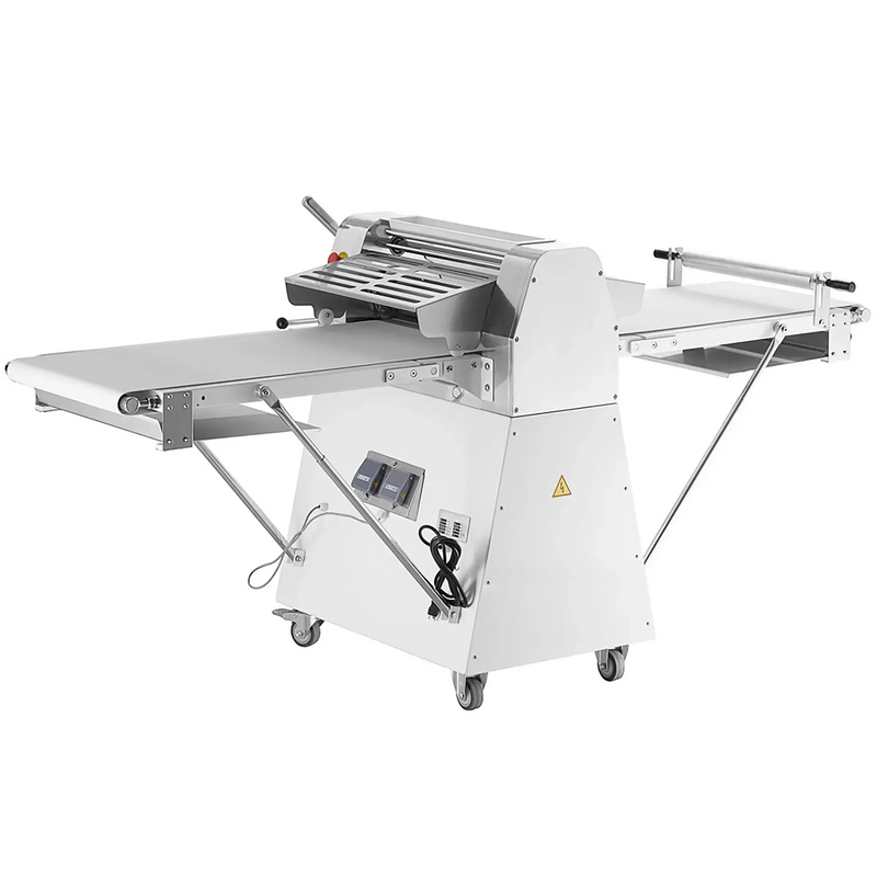 Alpha AFCS-20 Floor Model Reversible Conveyor Dough Sheeter - 20"W x 85"L-Phoenix Food Equipment