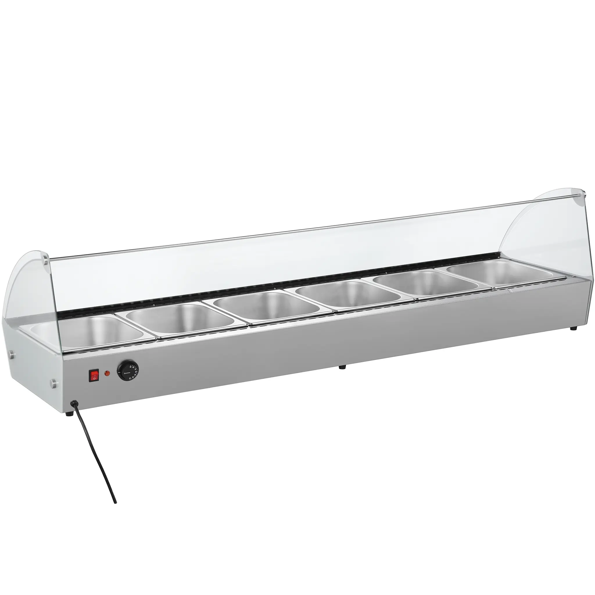 Alpha AHS-66 Counter Top 66" Hot Serving Station-Phoenix Food Equipment