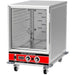 Alpha AIHP-14C insulated half height proofer and heated holding cabinet with clear door and red control panel