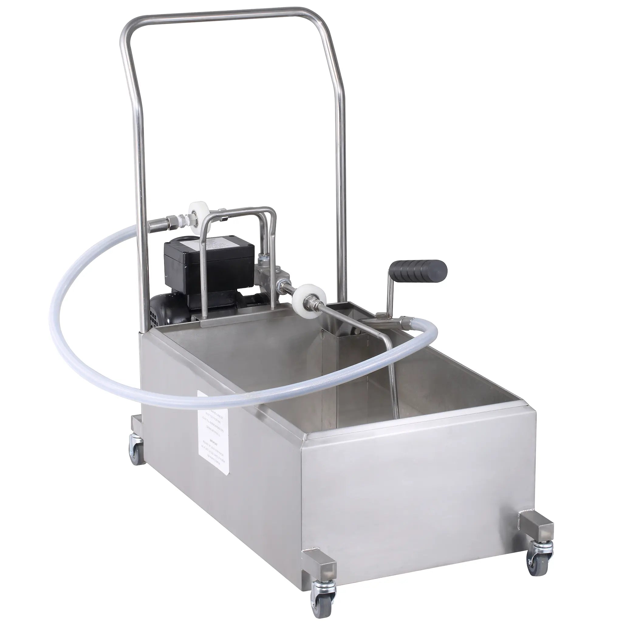 Alpha AOF-110 Mobile Fryer Oil Filter - 110 LBS Capacity-Phoenix Food Equipment