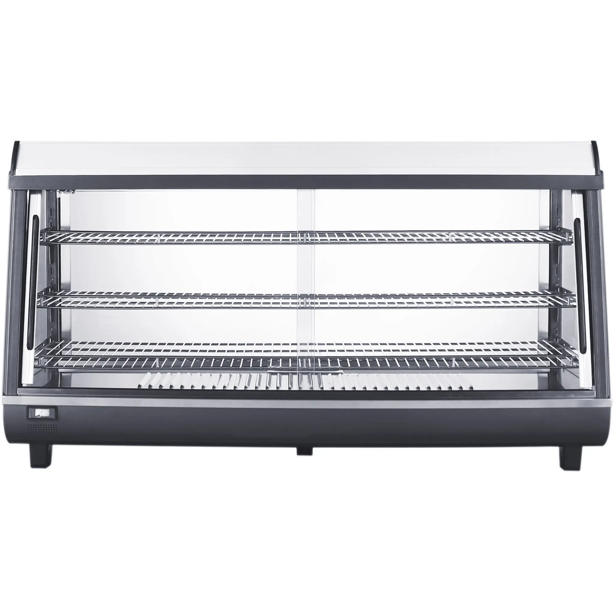 Alpha APDW-48 Deluxe Glass Display 48" Food Warmer-Phoenix Food Equipment