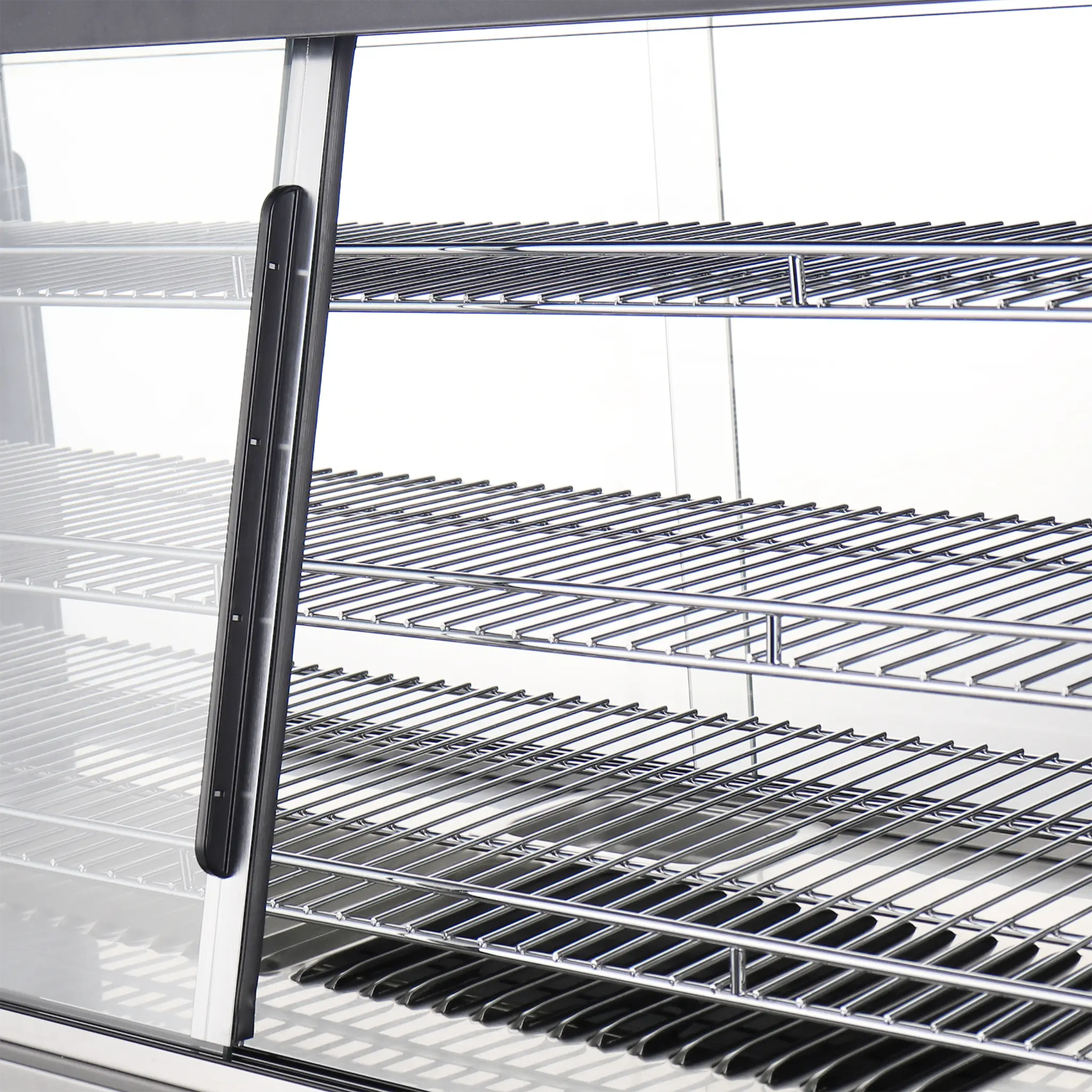 Alpha APDW-48 Deluxe Glass Display 48" Food Warmer-Phoenix Food Equipment