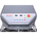 Alpha AVS-30 30 qt ten speed spiral mixer, close-up of the digital control panel and red emergency stop button