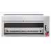 American Range ARSM-36 36-inch gas salamander broiler, stainless steel wall-mount unit, front view