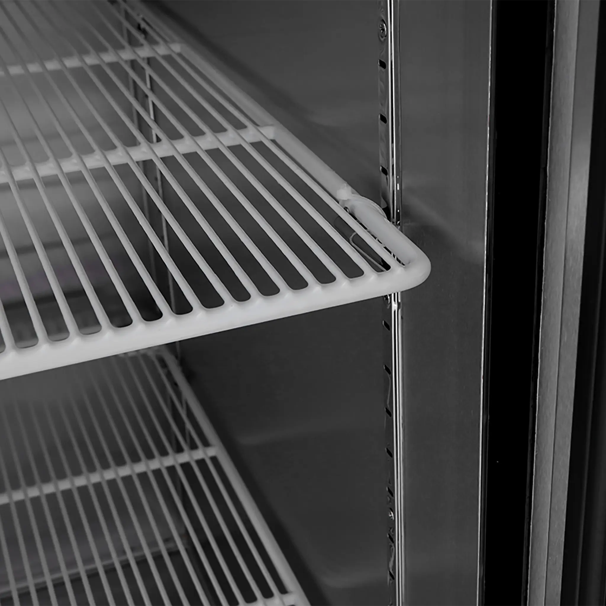Atosa MBF8507GR Double Solid Door 54" Wide Stainless Steel Refrigerator-Phoenix Food Equipment