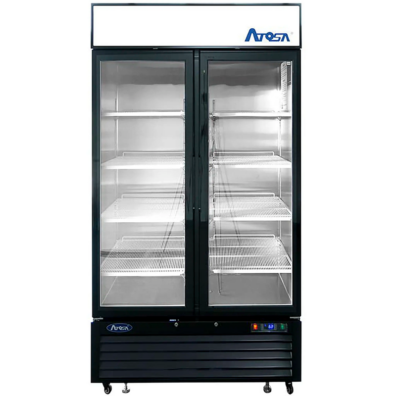 Atosa MCF8732GR Double Door 40" Wide Display Freezer-Phoenix Food Equipment