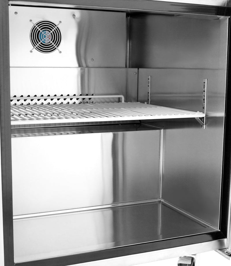 Atosa MGF8401GR Single Door 28" Refrigerated Work Table-Phoenix Food Equipment