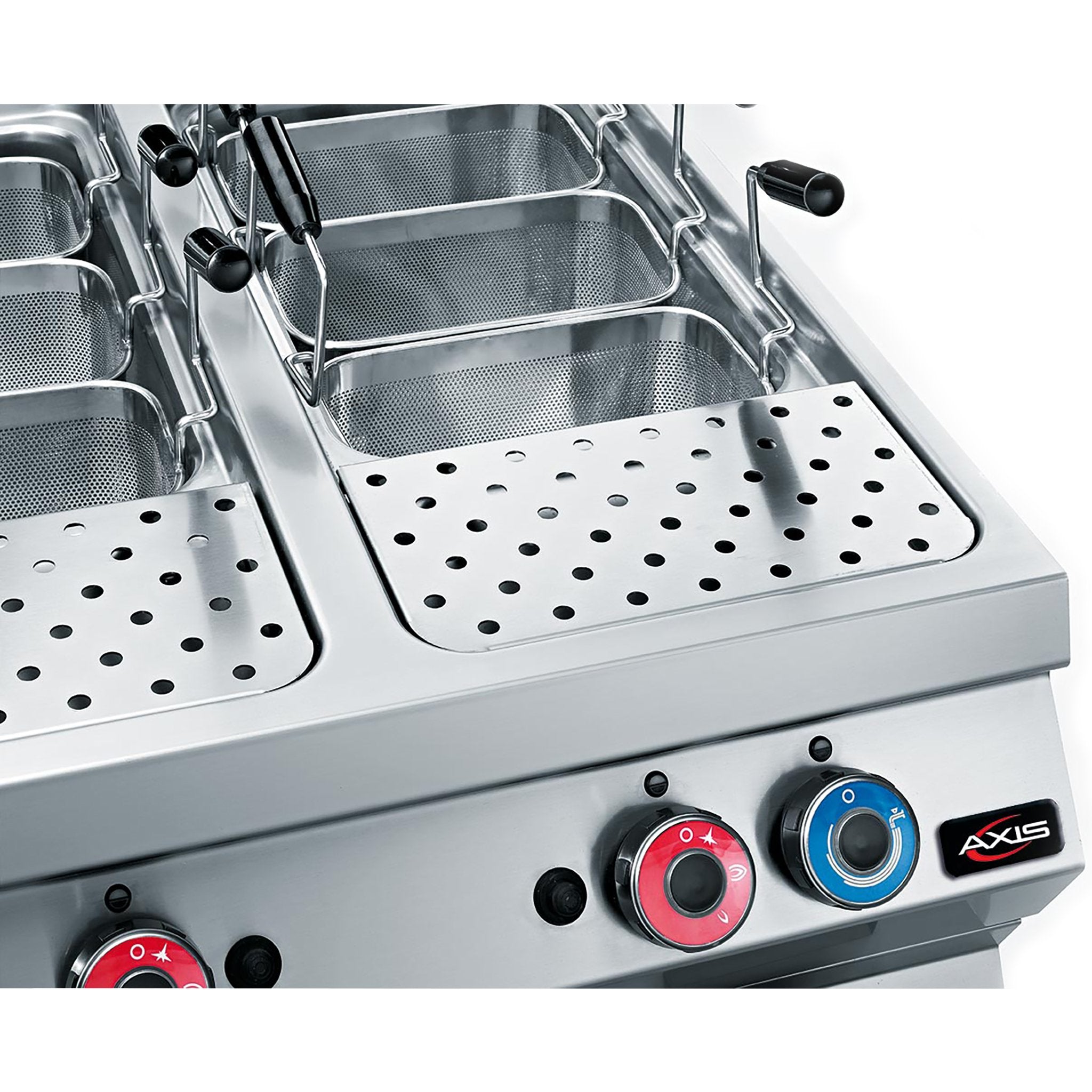 Axis AX-GPC-2 Natural Gas/Propane Double Pasta Cooker-Phoenix Food Equipment