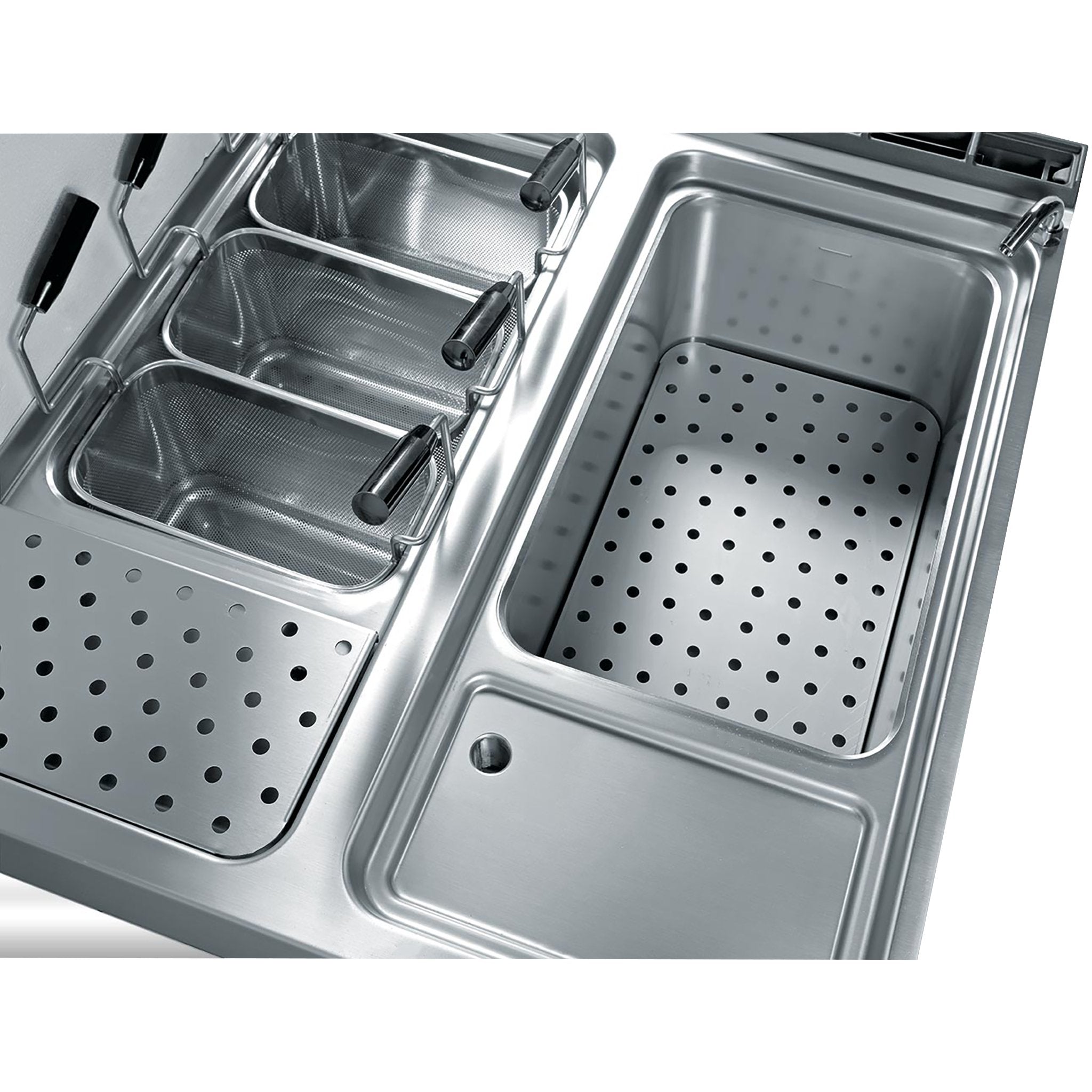 Axis AX-GPC-2 Natural Gas/Propane Double Pasta Cooker-Phoenix Food Equipment