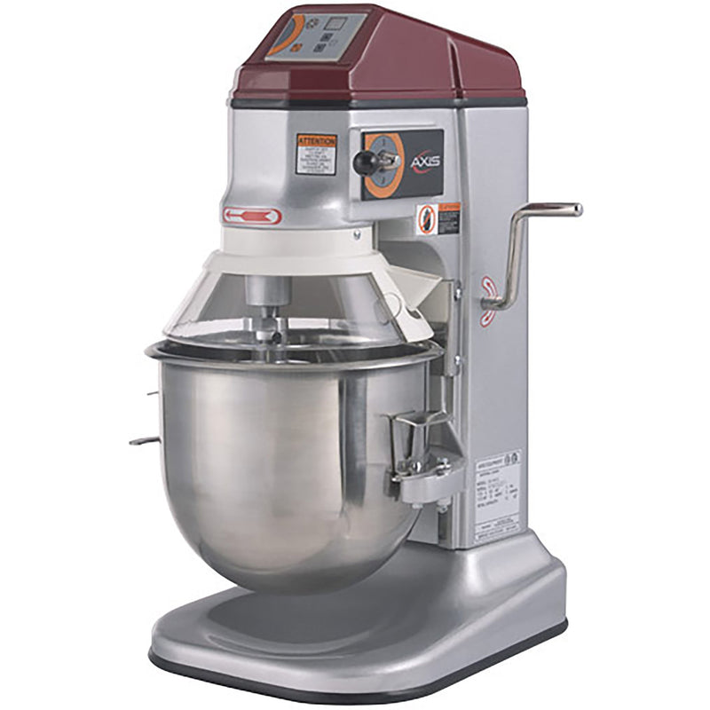 Axis AX-M12 Commercial Planetary Stand Mixer - 12 Qt Capacity, 110V-Single Phase-Phoenix Food Equipment