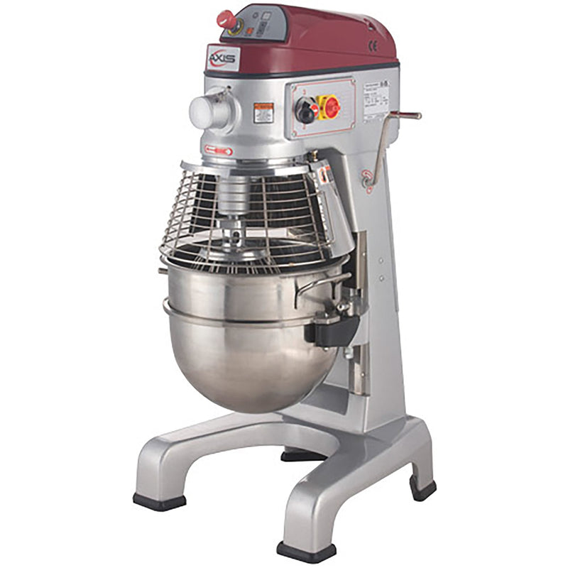 Axis AX-M30 Commercial Planetary Stand Mixer - 30 Qt Capacity, 110V-Single Phase-Phoenix Food Equipment