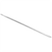 Axis stainless steel shawarma skewer, long flat vertical spit rod for doner broilers, shown on a white background