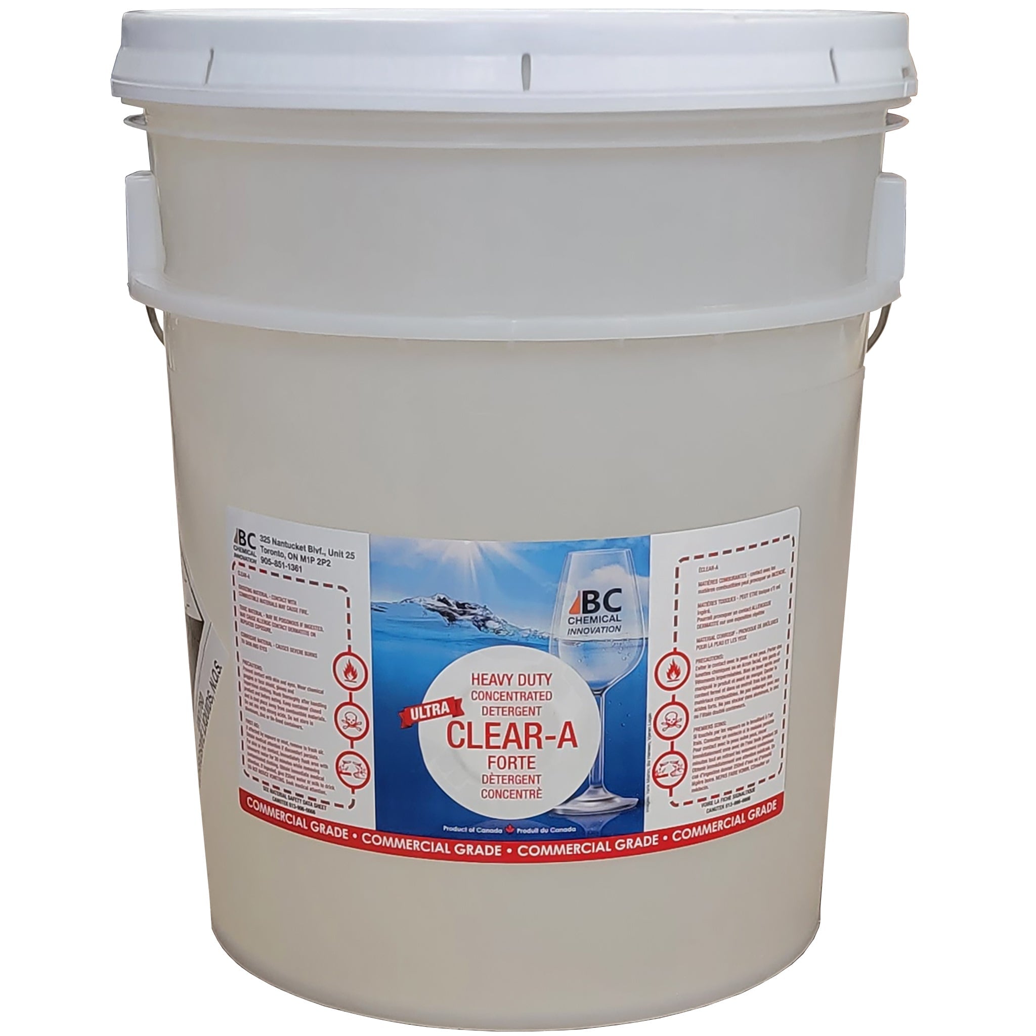 BC Chemical BCD Clear-A Concentrated Detergent - Various Sizes-Phoenix Food Equipment