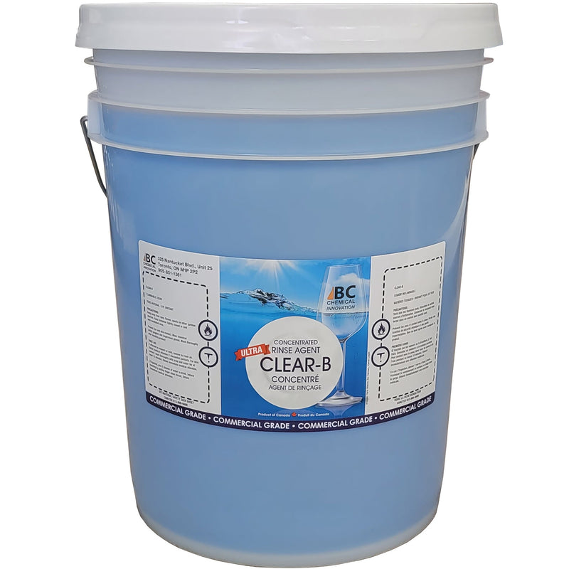 BC Chemical BCRA Clear-B Concentrated Rinse Agent - Various Sizes-Phoenix Food Equipment