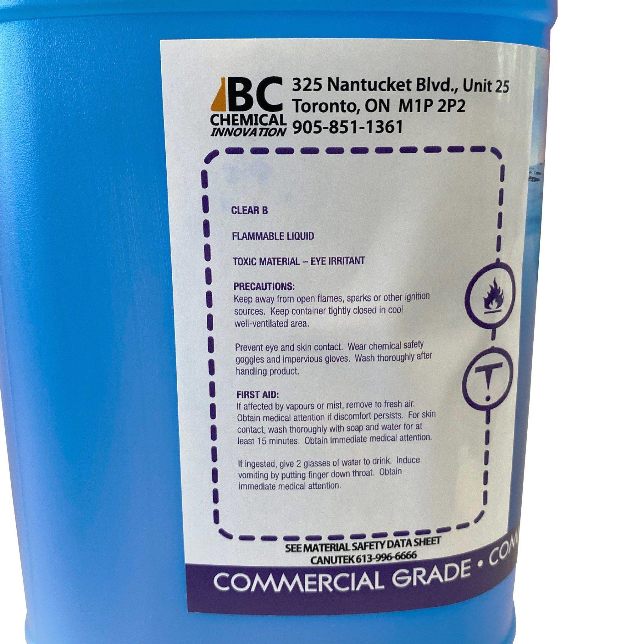 BC Chemical BCRA Clear-B Concentrated Rinse Agent - Various Sizes-Phoenix Food Equipment