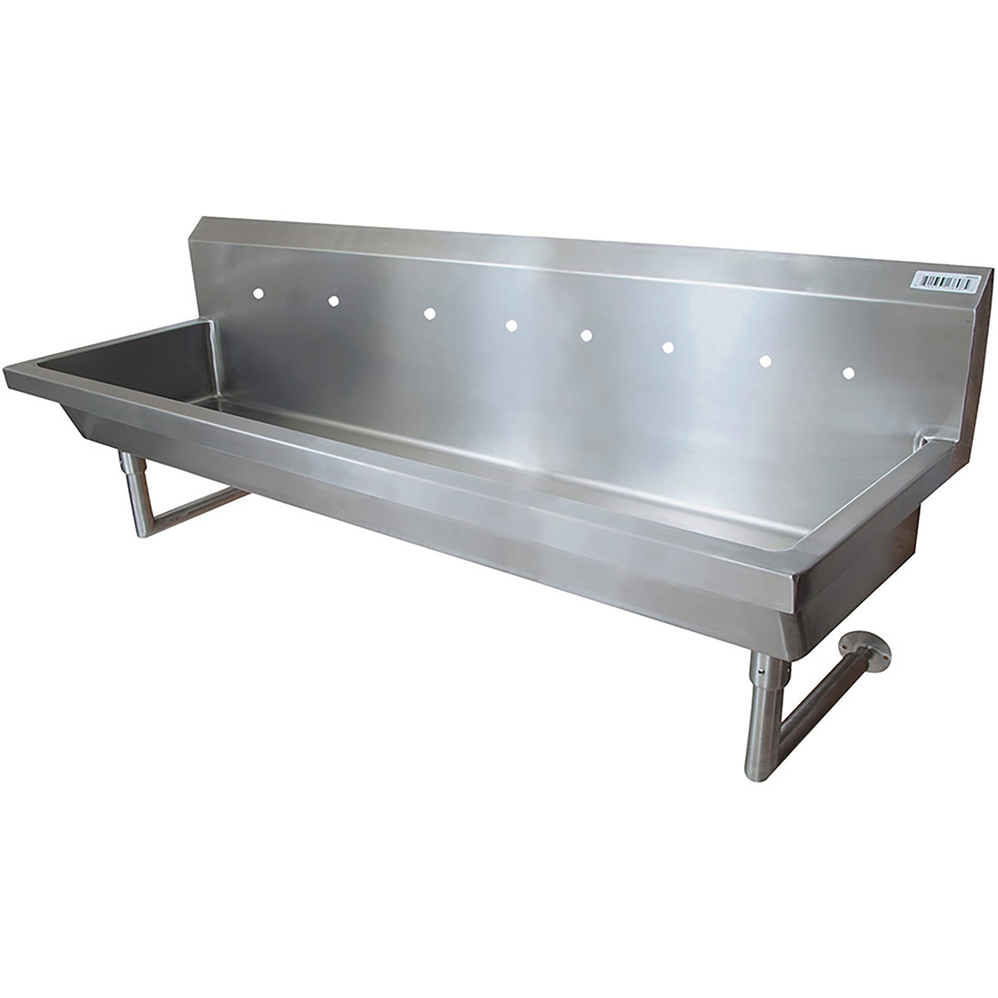 BK Resources MSHS Series Wall Mounted Multi-Station Hand Washing Sink - Various Sizes-Phoenix Food Equipment