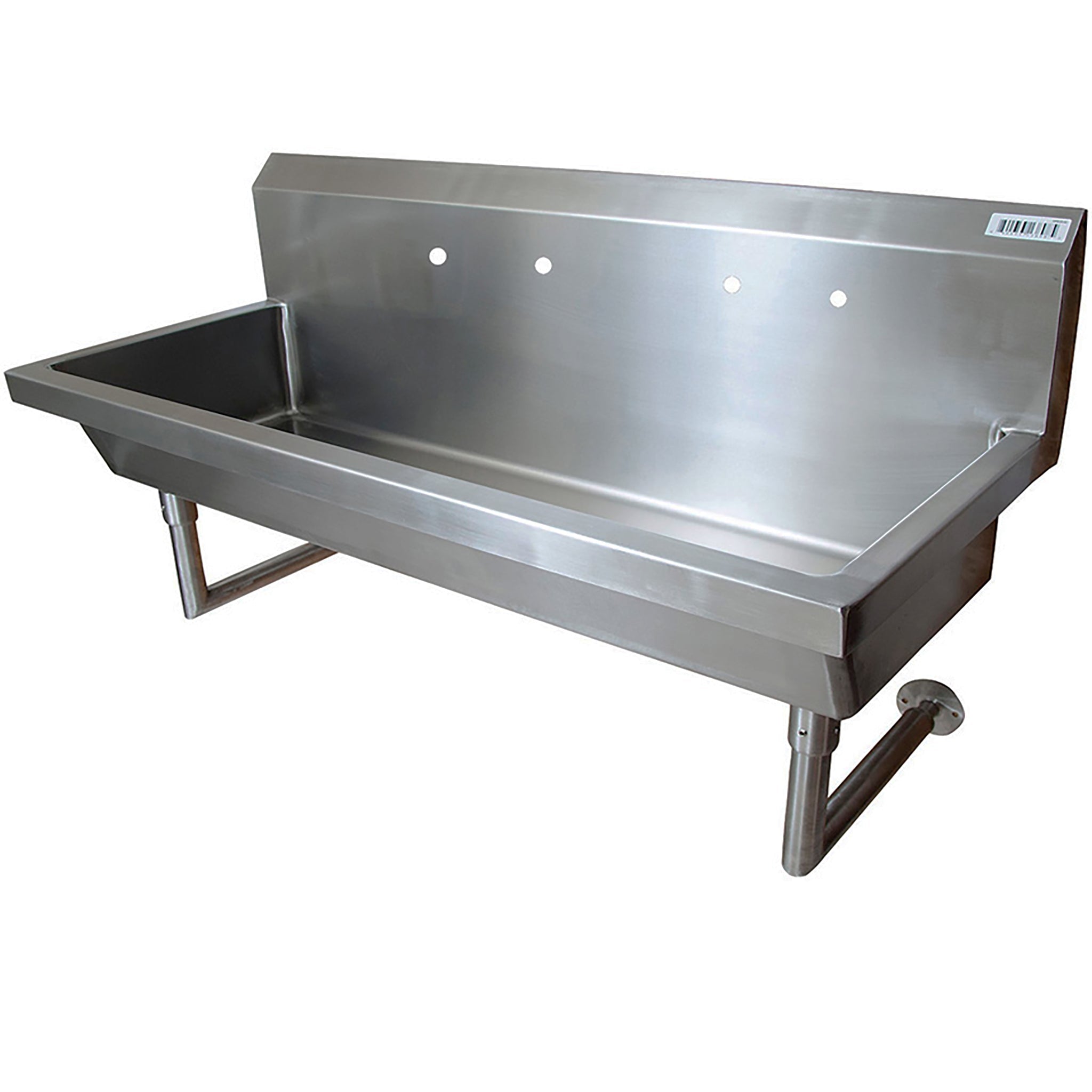 BK Resources MSHS Series Wall Mounted Multi-Station Hand Washing Sink - Various Sizes-Phoenix Food Equipment