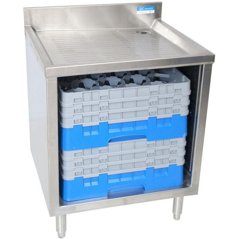 BK Resources UB4-21-GC240 Glass Rack Cabinet, 24" Wide-Phoenix Food Equipment