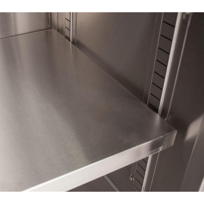 BK Resources UB4-21-GC301 Glass Rack Cabinet, 30" Wide - Including Adjustable Shelf-Phoenix Food Equipment