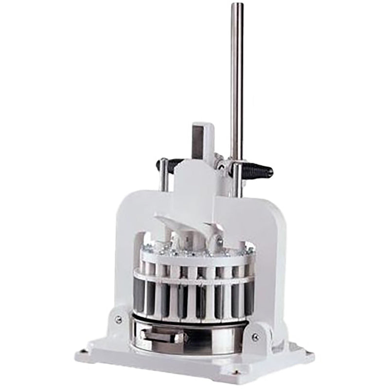 BakeMax BMHBD01 manual 36 piece dough divider with white cast frame, stainless steel cutting head and lever handle