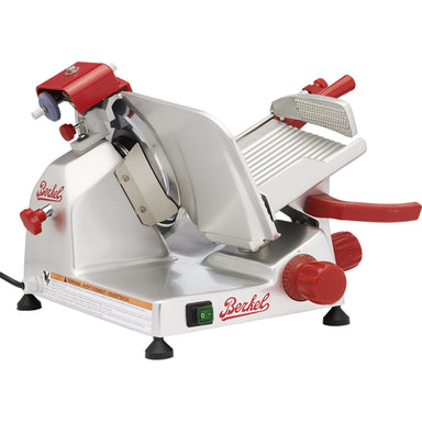 Berkel B9 Manual Aluminum Meat Slicer - 9” Blade, 1/4 HP, Belt Drive-Phoenix Food Equipment