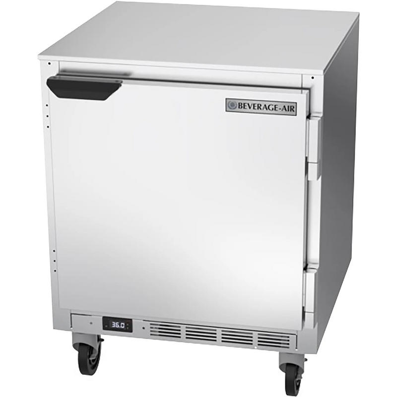 Beverage Air 27HC-Series 27" Single Door Under Counter Refrigerator - Various Configurations-Phoenix Food Equipment