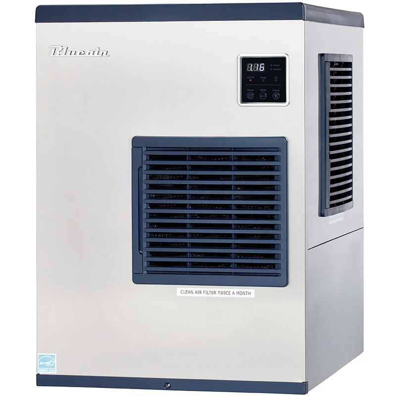 Blue Air BLMI-300A 22" Wide Modular Ice Machine, Crescent Shaped Ice - 340LB/24HRS (BIN SOLD SEPARATELY)-Phoenix Food Equipment