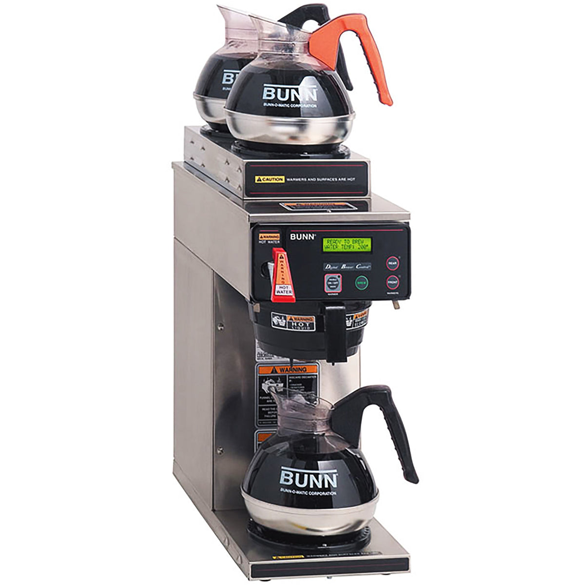 Bunn AXIOM-15-3 Decanter Coffee Brewer with Hot Water Tap - 120V
