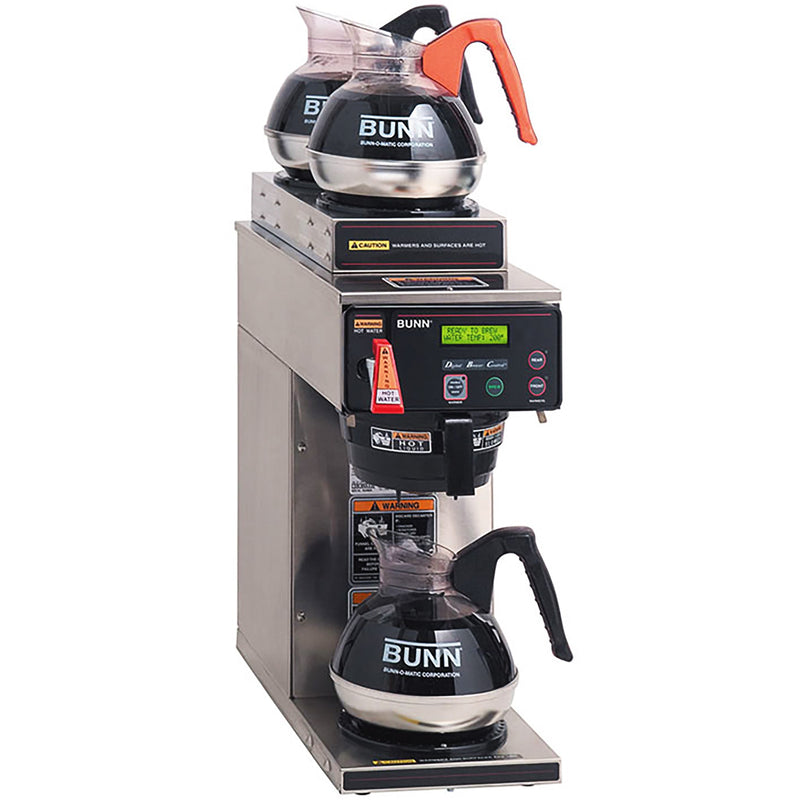 Bunn AXIOM-15-3 Decanter Coffee Brewer with Hot Water Tap - 120V or 240V-Phoenix Food Equipment