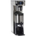 Bunn ICB-DV-TALL-PE Platinum Edition Infusion Series tall stainless coffee brewer with hot water tap and server