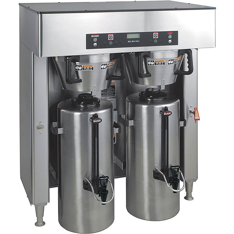 Bunn TITAN-DUAL Titan Series Twin Coffee Brewer with Hot Water Tap-Phoenix Food Equipment