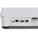 Detecto DL Series price computing scale, close-up of the rear connection panel with USB, Ethernet and serial ports