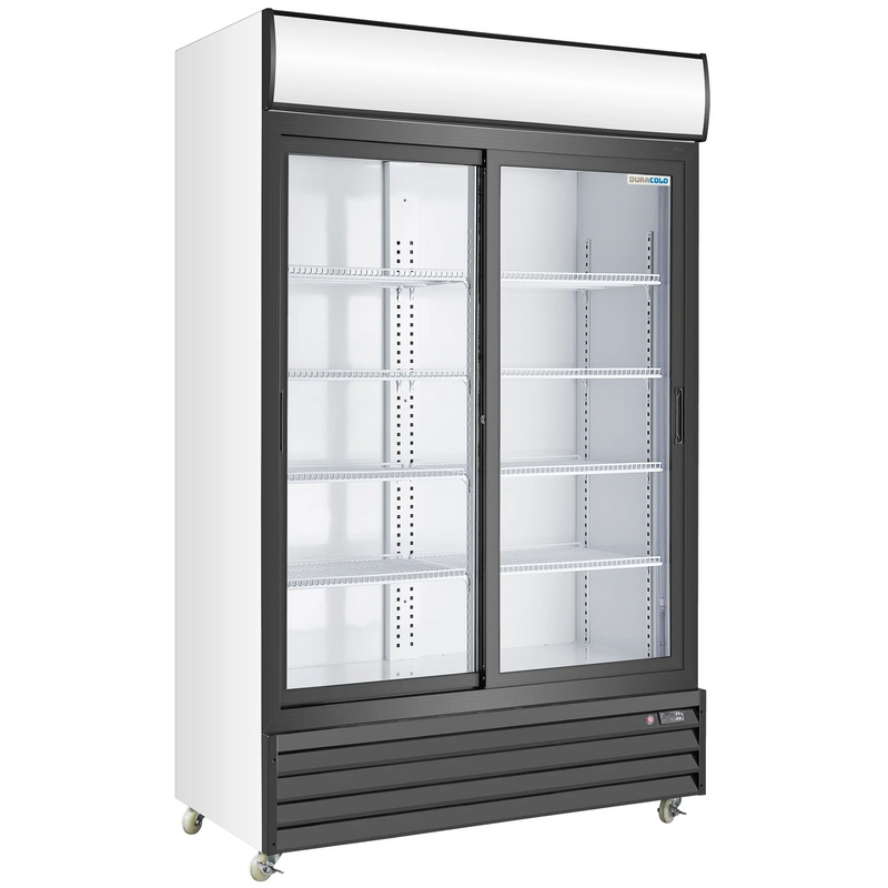 Duracold P1150WA Double Door 45" Wide Display Refrigerator-Phoenix Food Equipment