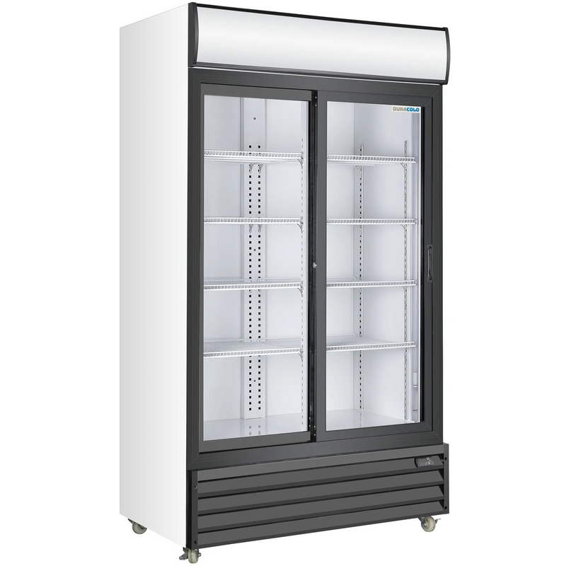 Duracold P800WA Double Door 40" Wide Display Refrigerator-Phoenix Food Equipment