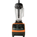 Dynamic BlendPro 2 commercial blender with manual dial controls, orange and black base with clear 2L container