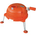 Dynamic CL Series Dynacube manual cubing machine, orange body with crank handle and suction feet