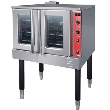 Ecomax FGC100 Natural Gas/Propane Convection Oven - Fits 5 Full Size Sheet Pans-Phoenix Food Equipment